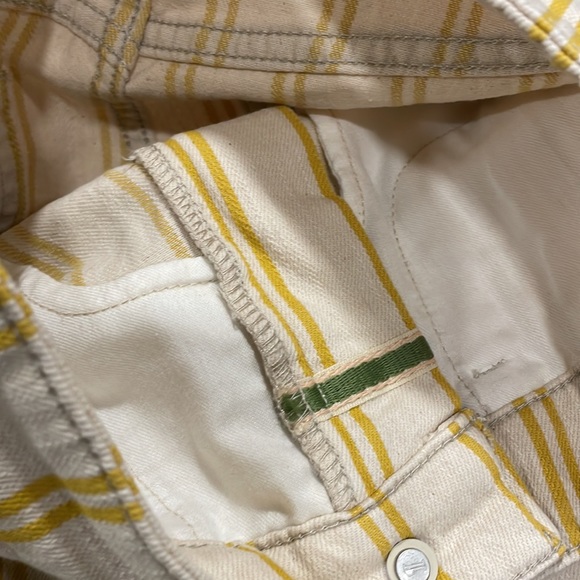 Anthropologie Pilcro Striped Denim Shorts - Picture 11 of 13